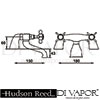 Hudson Reed Nuie I328X Spare Parts Diagram