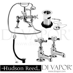 Hudson Reed / Ultra I399X Beaumont Cranked Bath Shower Mixer Pack Spare Parts