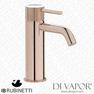 IB Rubinetti ID200RS Industria Monohole Washbasin Mixer Complete with Drain Spare Parts