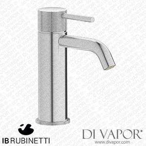 IB Rubinetti ID200SS Industria Monohole Washbasin Mixer Complete with Drain Spare Parts