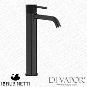 IB Rubinetti ID202CS Industria Tall Monohole Washbasin Mixer Complete with Drain Spare Parts