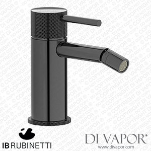 IB Rubinetti ID220CF Industria Monohole Bidet Mixer Complete with Drain Spare Parts