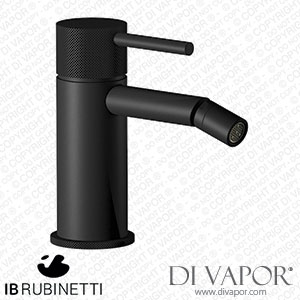 IB Rubinetti ID220NP Industria Monohole Bidet Mixer Complete with Drain Spare Parts