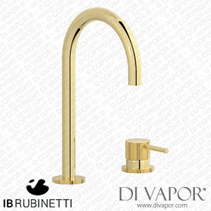 IB Rubinetti ID394II Industria Two Pieces Washbasin Mixer Spare Parts