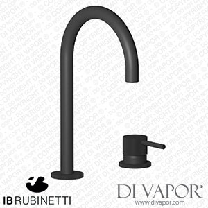 IB Rubinetti ID394NP Industria Two Pieces Washbasin Mixer Spare Parts