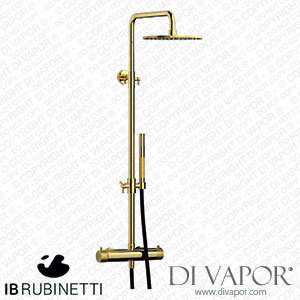 IB Rubinetti ID800OO Shower Column Spare Parts