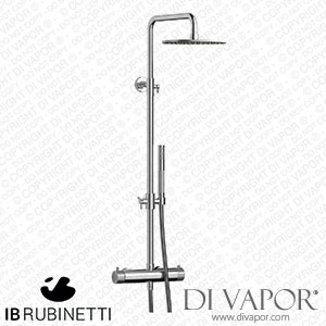 IB Rubinetti ID800SS Shower Column Spare Parts