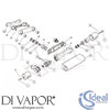 Ideal Standard IDL DV 104 Spare Tech Diagram