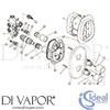 Ideal Standard IDL DV 109 Spare Tech Diagram