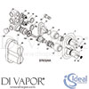 Ideal Standard IDL DV 124 Spare Tech Diagram