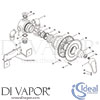 Ideal Standard IDL DV 125 Spare Tech DIagram