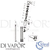 Ideal Standard IDL DV 153 Spare Tech Diagram