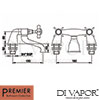 Premier IJ323 Traditional Spare Parts Diagram