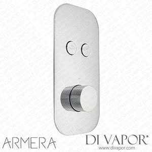 Armera IN.432.60.5 Maze Index 2 Outlet Concealed Thermostatic Valve Brushed Black Spare Parts