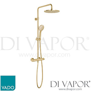 Vado IND-149RRK-RO-BRG Showering Solutions Thermostatic Shower Column Spare Parts
