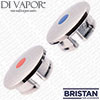Bristan IND 2151R Indice Pair