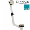 Vado IND-81389/RO-BRN Round Clic Clac Bath Filler Waste Brushed Nickel