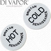 Bristan IND BT070CAWHB Indice - Pair Renaissance