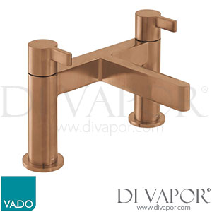 Vado IND-EDI137-BRZ Edit Deck Mounted Bath Filler Spare Parts