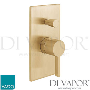 Vado IND-EDI147A-BRG Edit Manual Valve + Diverter Spare Parts