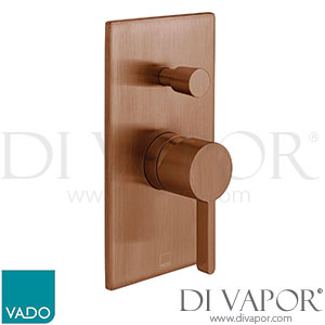 Vado IND-EDI147A-BRZ Edit Manual Valve + Diverter Spare Parts