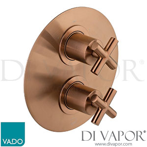 Vado IND-ELE148D/2-BRZ Elements DX 2 Outlet Thermostatic Valve Spare Parts