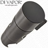 Black Shower Riser Slider