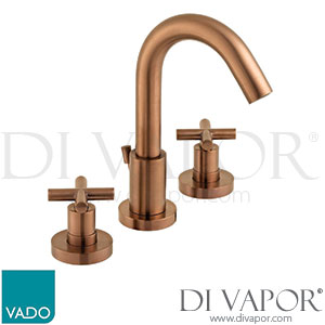 Vado IND-ELW101F-BRZ Elements 3 Hole Deck Mounted Basin Mixer Spare Parts