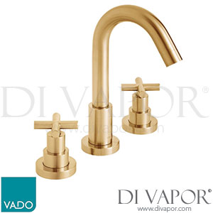 Vado IND-ELW135/NH-BRG Elements Bath Filler Spare Parts