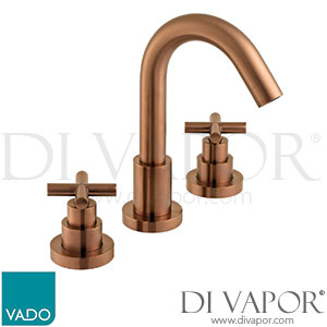 Vado IND-ELW135/NH-BRZ Elements Deck Mounted Bath Filler Spare Parts