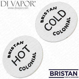 Bristan IND HD028PLWHB Indice For Colonial - Pair VS