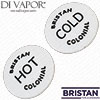 Bristan IND HD028PLWHB Indice Pair