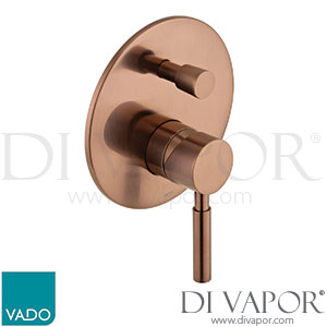 Vado IND-ORI147A-BRZ Origins Manual Valve + Diverter Spare Parts