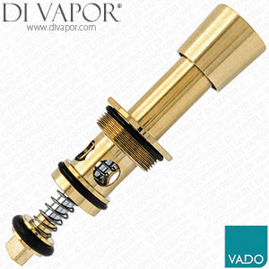 Vado IND-ORI147A/DIV-BRG Diverter with Knob - Brushed Gold