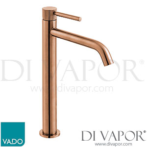 Vado IND-ORI200E/SB-BRZK Knurled Accents Tall Extended Mono Basin Mixer Spare Parts