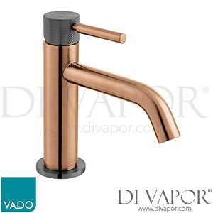 Vado IND-ORI200/SB-XZBK Knurled X Fusion Slimline Mono Basin Mixer Spare Parts