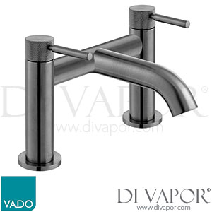 Vado IND-ORI237-BLKK Knurled Accents Deck Mounted Slimline Bath Filler Spare Parts