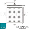 VADO IND-SQ30-BRN Spare Parts Diagram