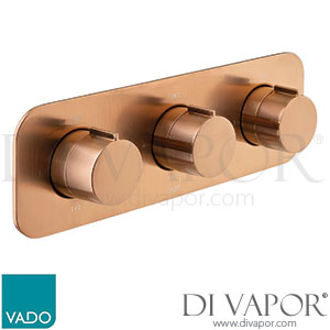 Vado IND-T128/3-H-ALT-BRZ Tablet Altitude 3 Outlet Thermostatic Valve Spare Parts