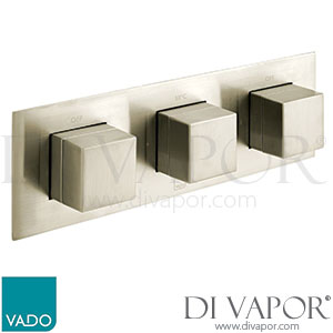 Vado IND-T128/3-H-NOT-BRN Tablet Notion 3 Outlet Thermostatic Valve Spare Parts
