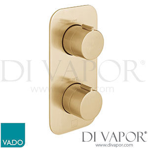 Vado IND-T148-ALT-BRG Tablet Altitude 1 Outlet Thermostatic Shower Valve Spare Parts