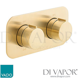 Vado IND-T148/2-H-ALT-BRG Tablet Altitude 2 Outlet Thermostatic Valve Spare Parts