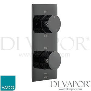 Vado IND-T148/2-OMI-PB Omika Noir Tablet 2 Outlet Thermostatic Valve Spare Parts