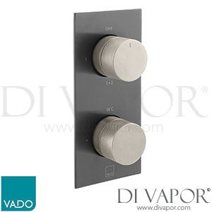 Vado IND-T148/2-XBNK Knurled X Fusion Tablet 2 Outlet Thermostatic Valve Spare Parts