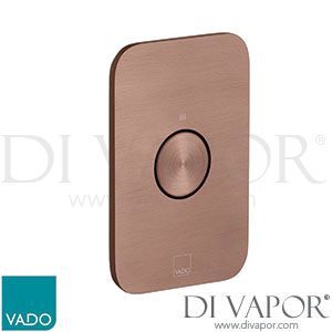 Vado IND-Z143-BRZ Zone 1 Button 1 Outlet Vertical Concealed Stop Valve Spare Parts