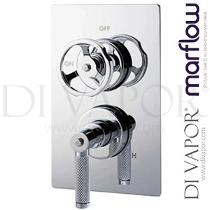Marflow IND7600 Industrial Single Outlet Concealed Dual Control Thermostatic Shower Valve Spare Parts