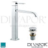 VADO Instinct Basin Mixer Clic-Clac Waste Tap Spare Parts