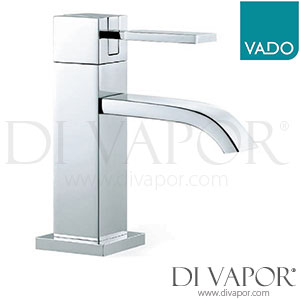 VADO INS-100/SB-C/P Instinct Mono Basin Mixer Single Lever Deck Mounted without Clic-clac Waste