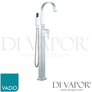 VADO INS-133+K-C/P Instinct Bath Shower Mixer with Swivel Spout And Shower Kit Floor Mounted Spare Parts