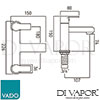 VADO ION-137-CP Spare Parts Diagram